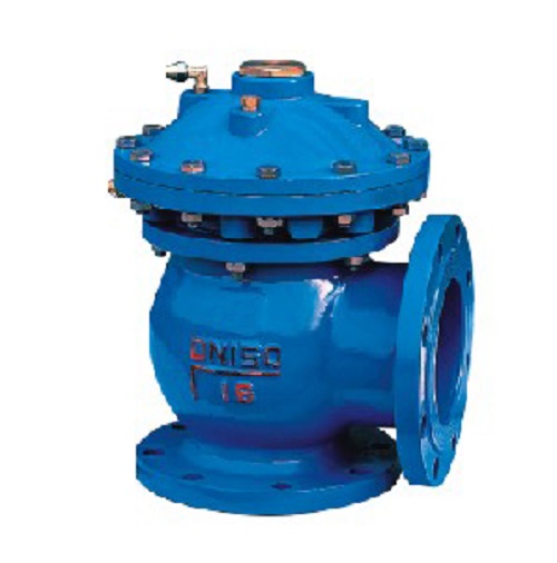 气动角式排泥阀 软密封 法兰连接 用于排除污物