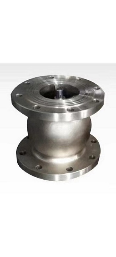 橡胶瓣止回阀 法兰 直通式 不锈钢 水利控制消防排水