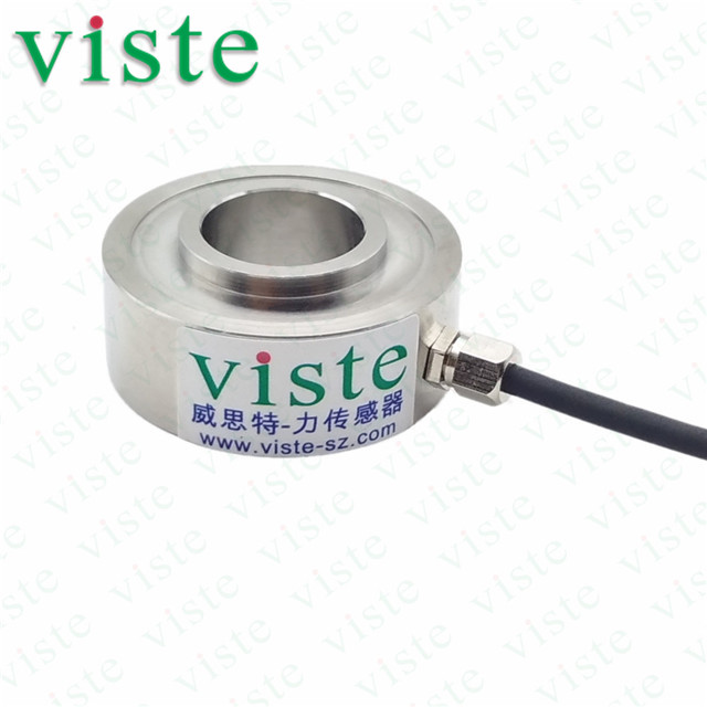 中空压力传感器50kg/1t/5t穿轴式压力感测器