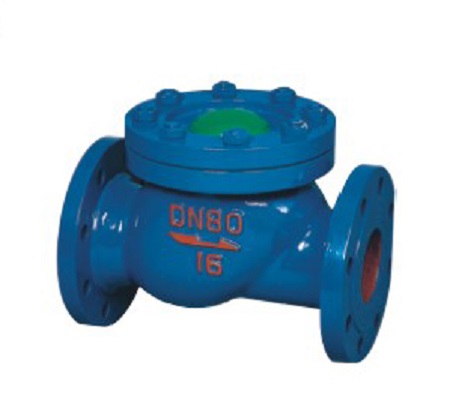消声止回阀 阀体球墨铸铁材质 三元乙丙橡胶密封