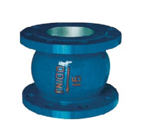 消声止回阀 法兰速闭 单向逆止阀 球墨铸铁 软密封止回