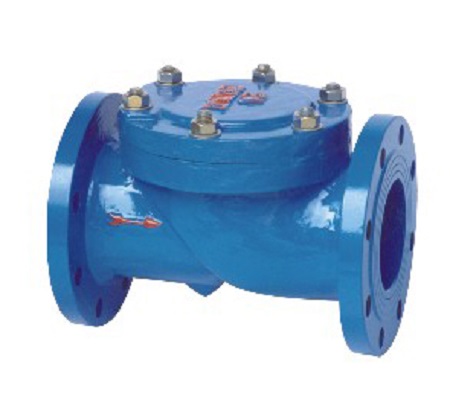 微阻缓闭消声蝶式止回阀 软封法兰连接 迪一阀门