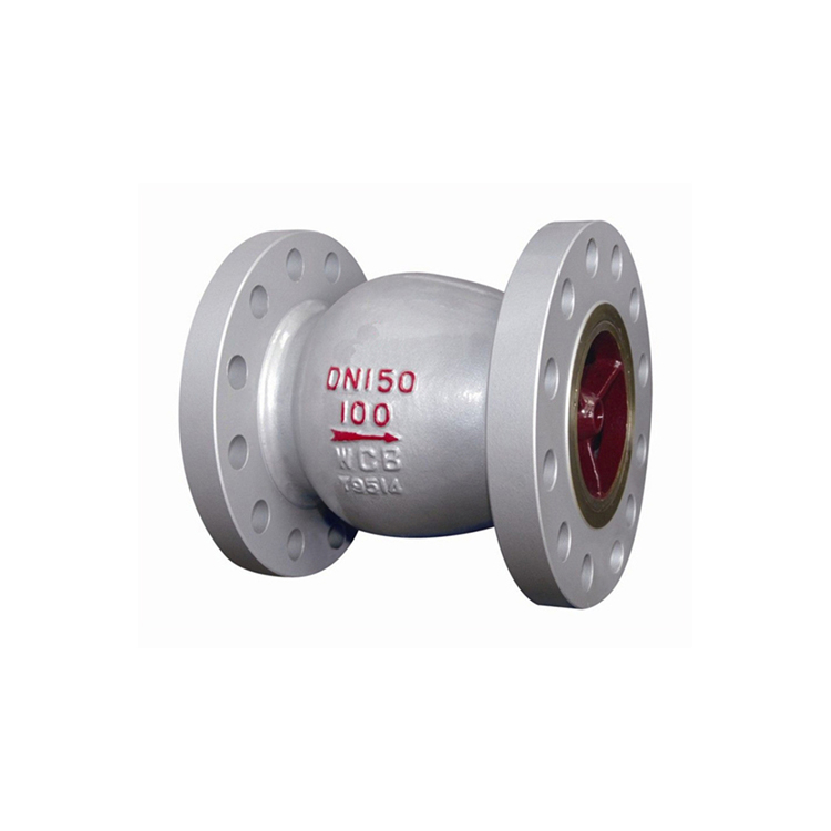 不锈钢对夹升降式止回阀单向阀弹簧立式止 回阀旋启式止回 阀