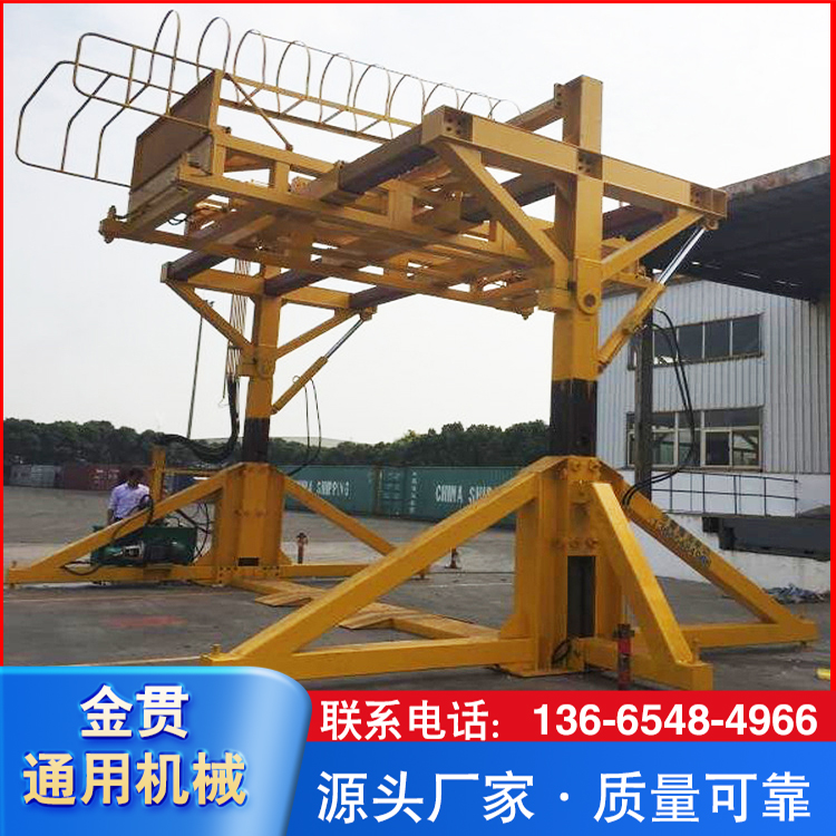 廠家出售二手集裝箱翻箱機(jī) 移動式裝卸貨物港口貨場翻轉(zhuǎn)機(jī) 液壓翻轉(zhuǎn)