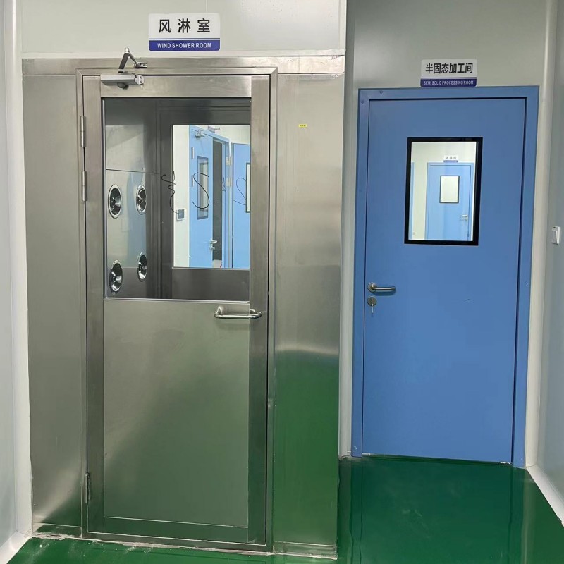 不锈钢风淋室医院净化工程通道风淋室洁净车间手术室多人单人风淋定制