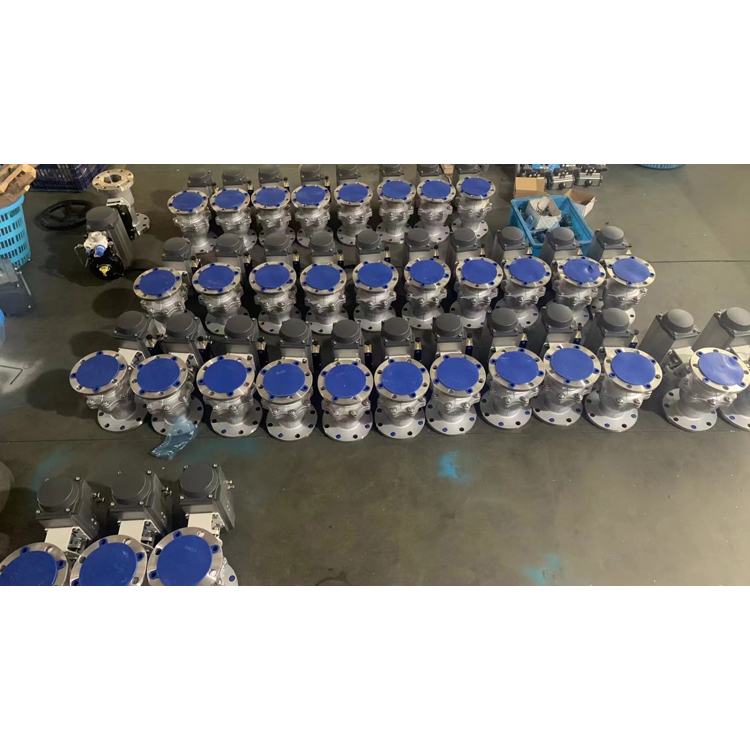 耐酸碱 气动球阀Q641F46 内衬氟塑料 缩径 软密封 防爆