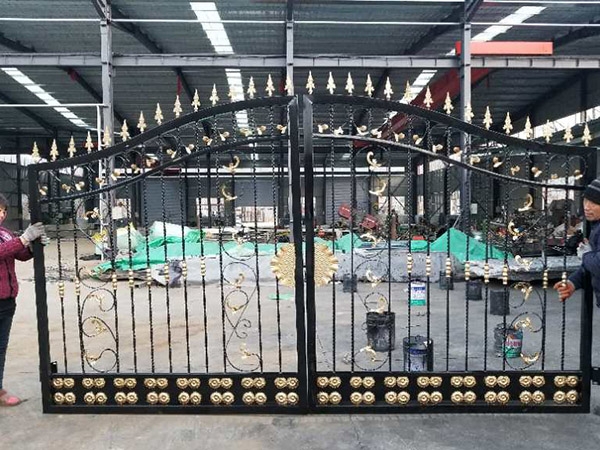 小区铁艺护栏 铁艺大门