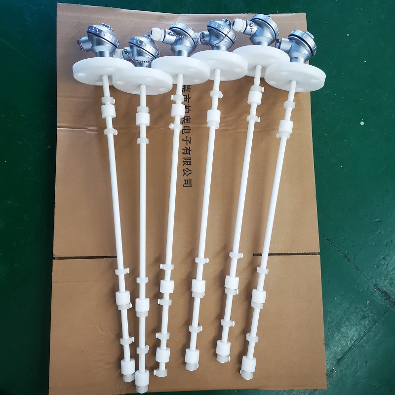 厂家定制PP塑料浮球开关 M10螺牙浮球液位传感器水位开关