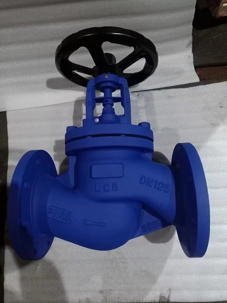 手动导热油波纹管截止阀 法兰连接 碳钢材质 可定制