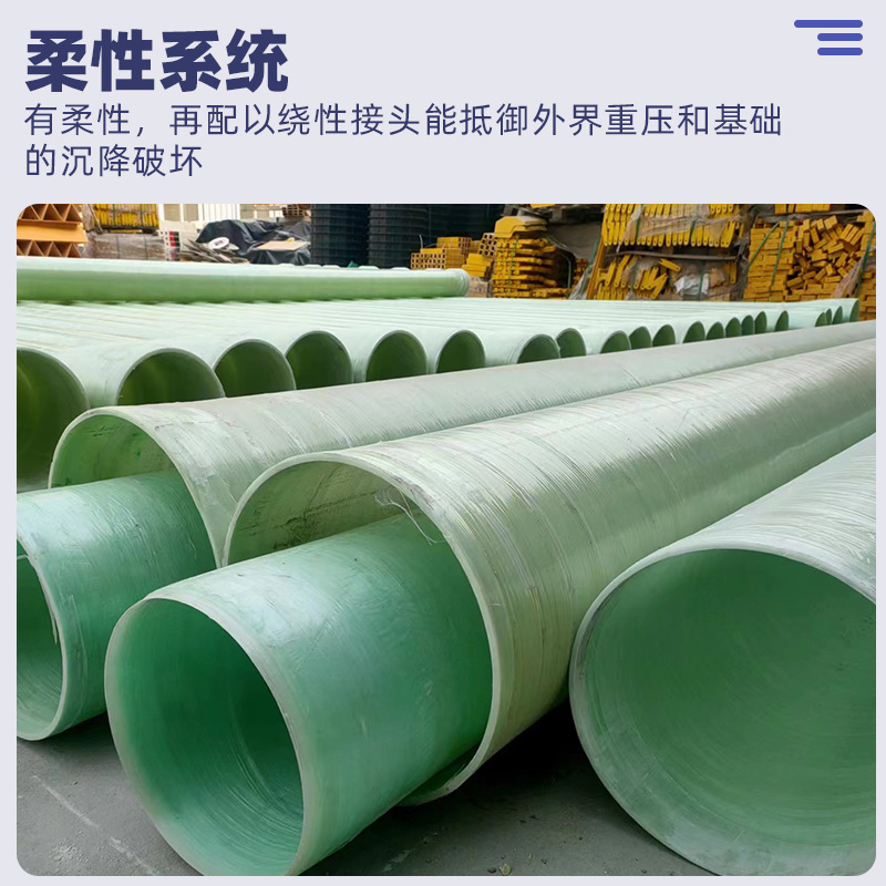 玻璃钢夹砂管道 玻璃钢管价格 玻璃钢市政管道厂家
