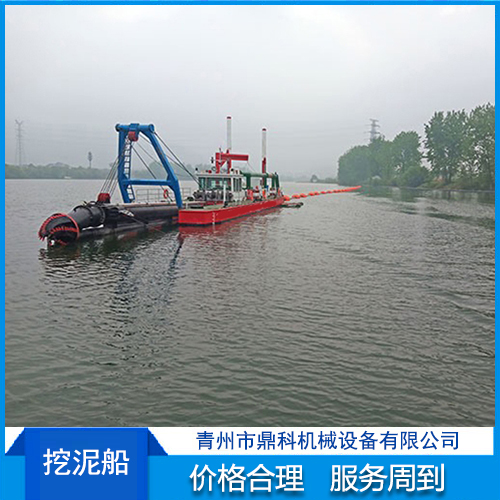 绞吸式清淤船 水上挖泥船 河道清淤船 运行稳定 鼎科机械