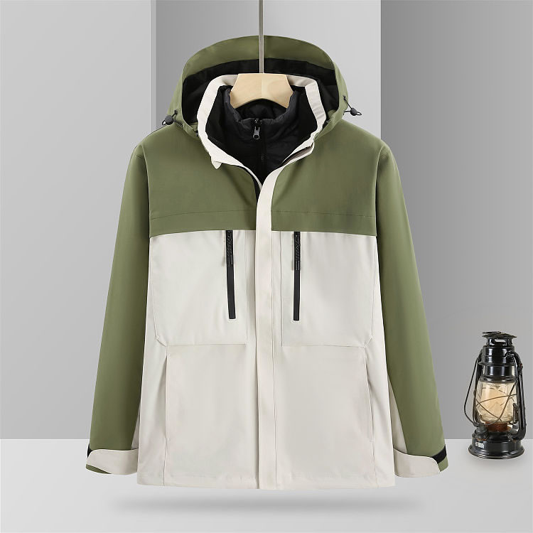 冲锋衣防风防水保暖冬季外套可定做印字工作服加绒加厚企业团体服