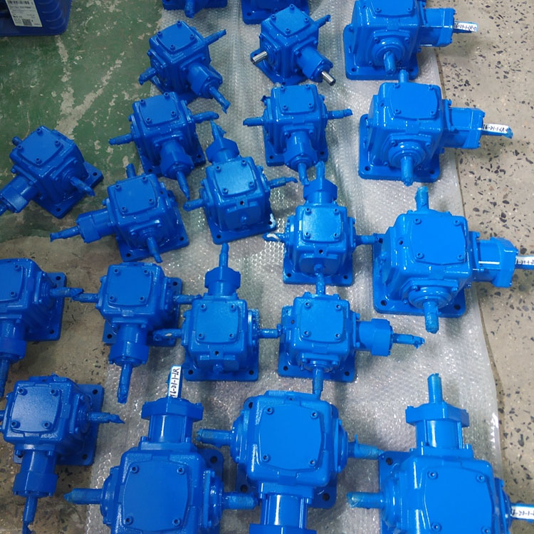 T型螺旋锥齿轮十字换向器转向器 90度直角转角箱