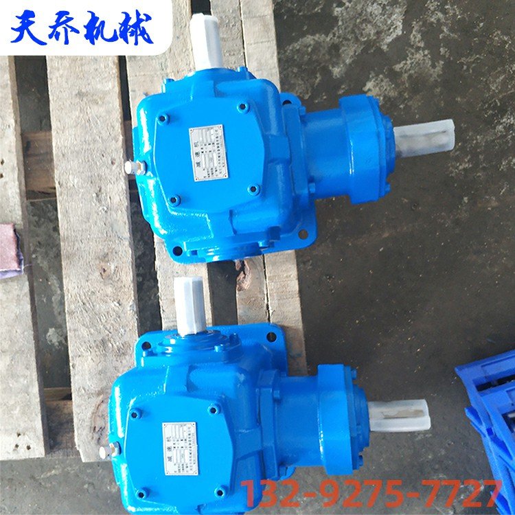 90度转角器 伞齿轮直角换向器  T型直角箱转向器