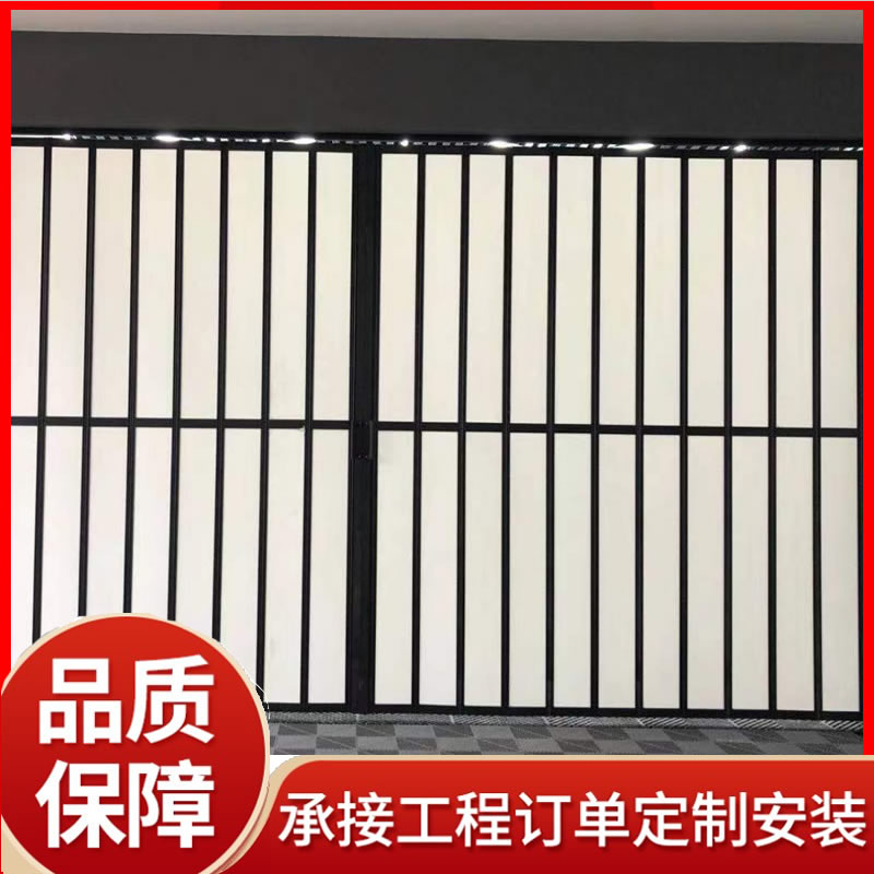 铝合金电动 车库卷帘门抗风自动卷帘门商铺防盗快速