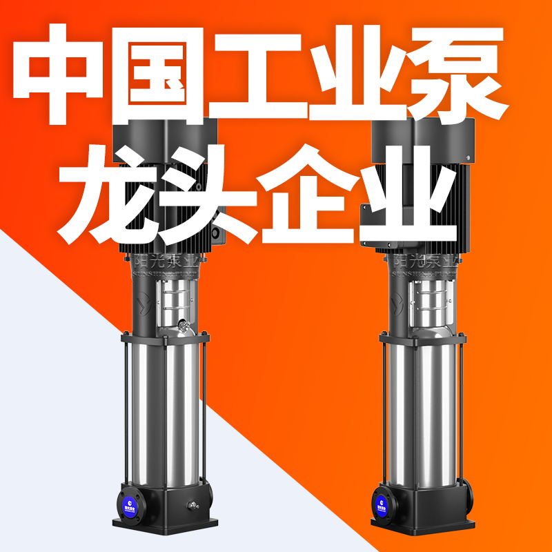 上海阳光泵业CDL不锈钢立式多级泵不锈钢普电轻型立式多级泵
