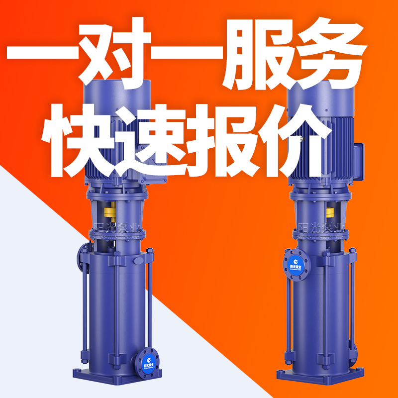 上海阳光泵业LG不锈钢立式多级泵不锈钢普电轻型立式多级泵厂家