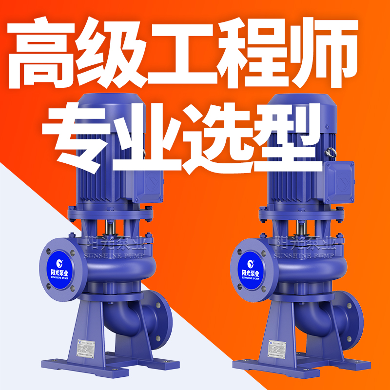 上海阳光泵业LW型直立式无堵塞排污泵直立式污水污泥管道泵