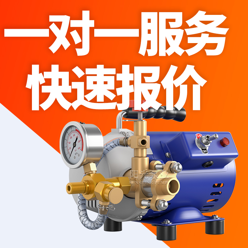 DSY型电动试压泵 便携式试压泵试压泵管道电动试压泵厂家