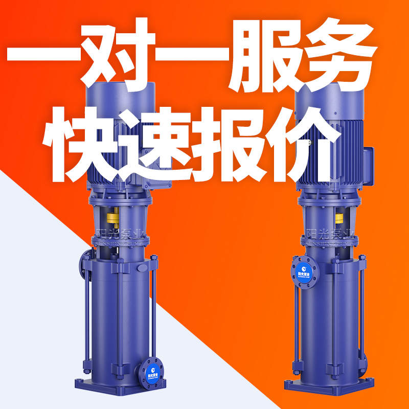 上海阳光泵业LG不锈钢立式多级泵不锈钢普电轻型立式多级泵