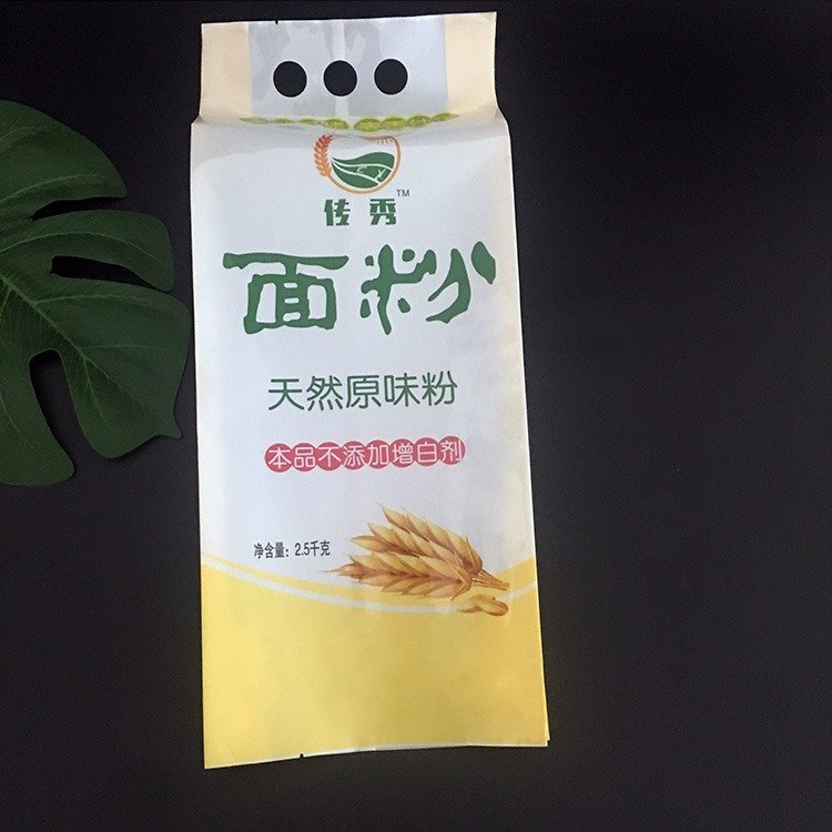 2.5千克通用面粉袋食品包装袋软塑料袋 定制淀粉袋
