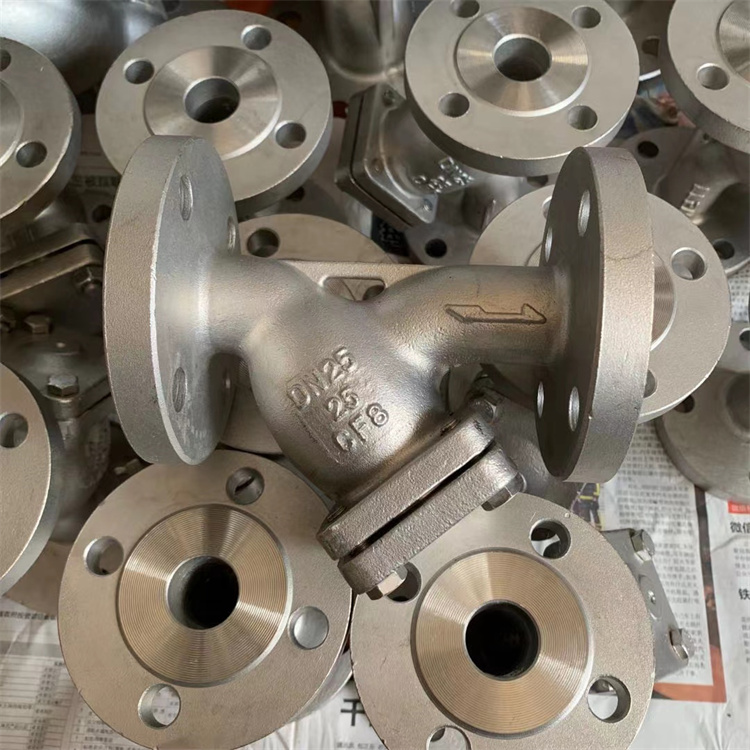 不锈钢Y型过滤器法兰连接