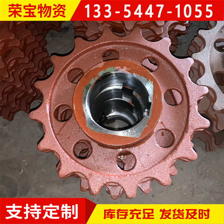 锅炉齿轮 锅炉配件链轮齿轮 175孔铸钢链轮2齿