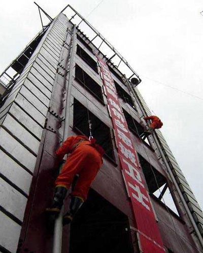训练塔定制-消防训练塔-攀岩竖井教练塔-厂家定制