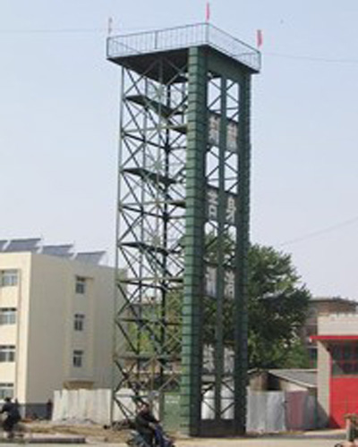 训练塔安装-消防救援训练铁塔-攀岩竖井教练塔