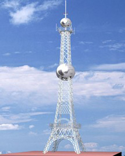 工艺塔施工-不锈钢工艺塔-工艺装饰塔-厂家直销