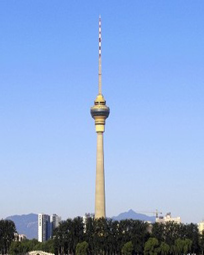 电视塔定制-不锈钢电视塔-无线景观楼顶圆钢-微波发射转播塔厂家