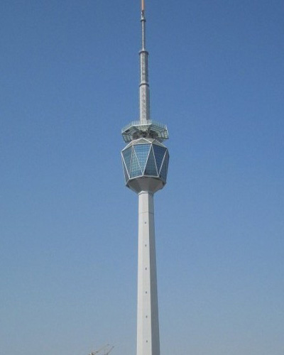 电视塔直供-不锈钢电视塔-无线景观楼顶圆钢-微波发射转播塔厂家