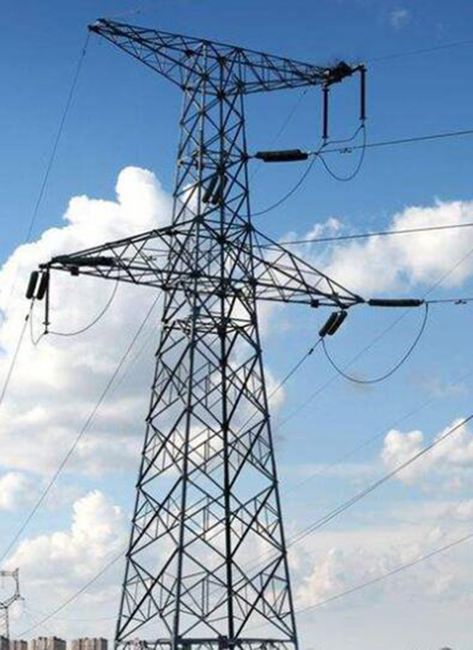 电力铁塔定制-角钢输送塔-高压电力避雷塔-生产加工厂