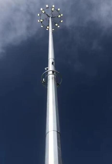 投光灯塔施工-支持定制-铁路照明灯塔-货场升降式投光灯塔-固定式灯塔