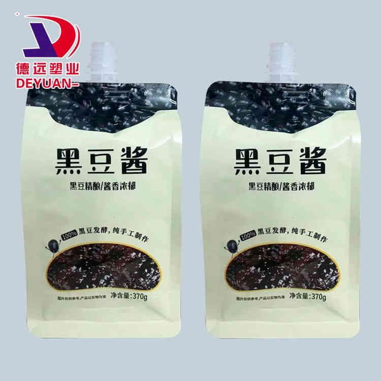 酱制品吸嘴袋定制 茶叶包装进货 自立包装袋 德远塑业