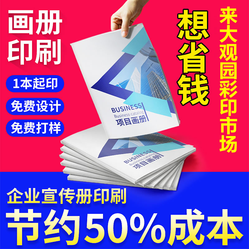 企业宣传册产品画册产品图册产品样本宣传册印刷厂家设计印刷 大观园彩印