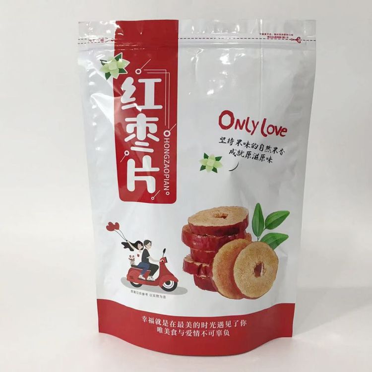 红枣片包装袋 休闲食品塑料袋 茶叶包装厂 德远塑业