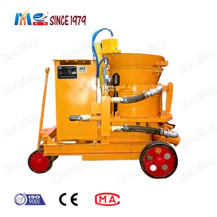 科明KCPZ-6耐火材料喷射机除尘式喷浆机防止粉尘外溢清洁现场