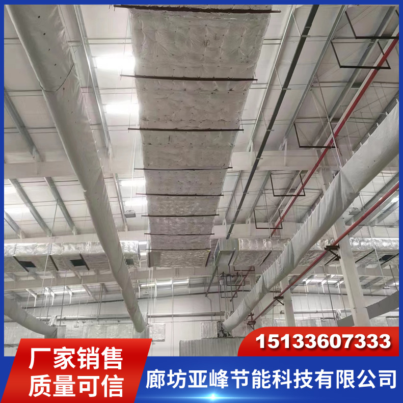 防排烟防火卷材 柔性包裹硅酸铝通风管道 硅酸盐纤维柔性防火卷材保温隔热耐火