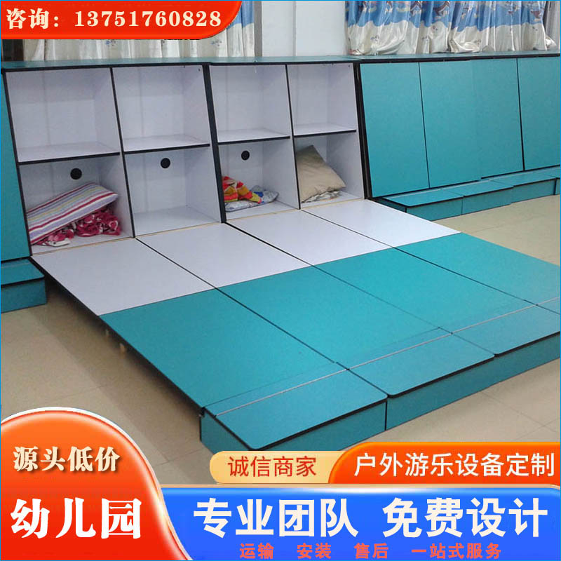 幼儿园床_幼儿园双节墙壁床 一床多用 节省空间 欢迎咨询