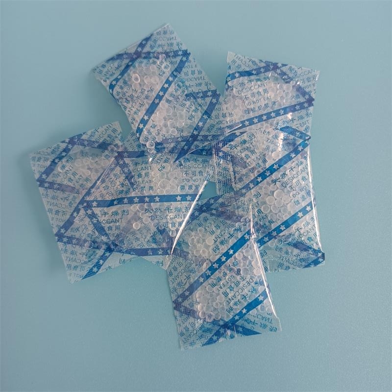 3克白色透明防潮颗粒硅胶干燥剂服装鞋帽纺织品用