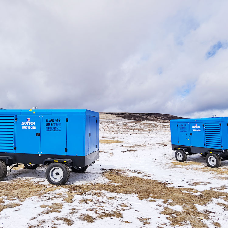 富达空压机移动式螺杆压缩机