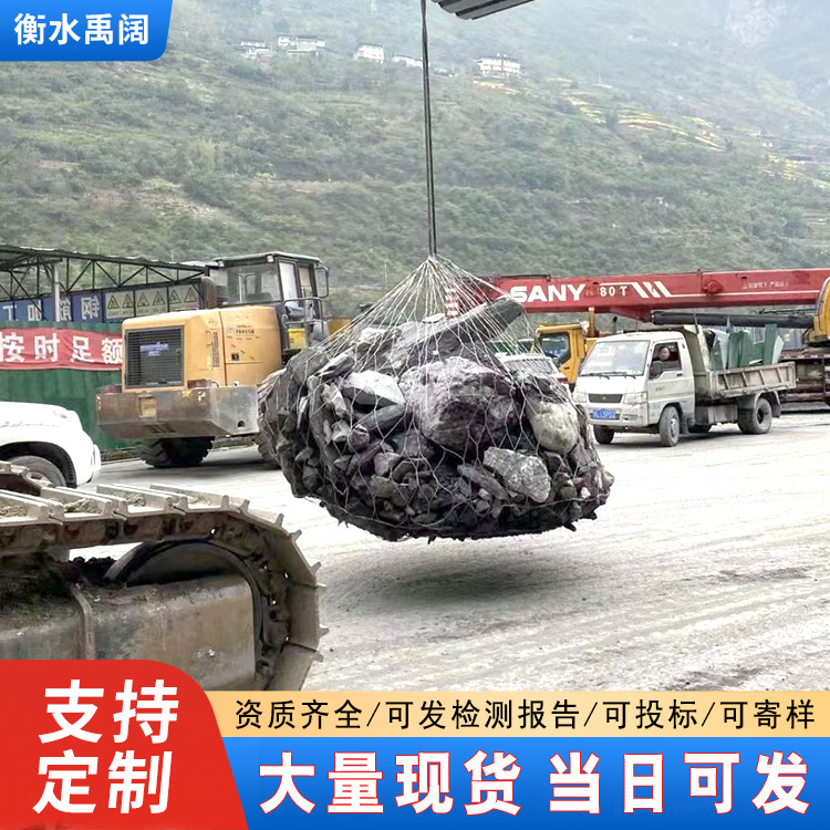 禹阔定制 铅丝石笼网 镀锌钢丝网兜 防洪防汛固滨笼 耐腐格宾网箱