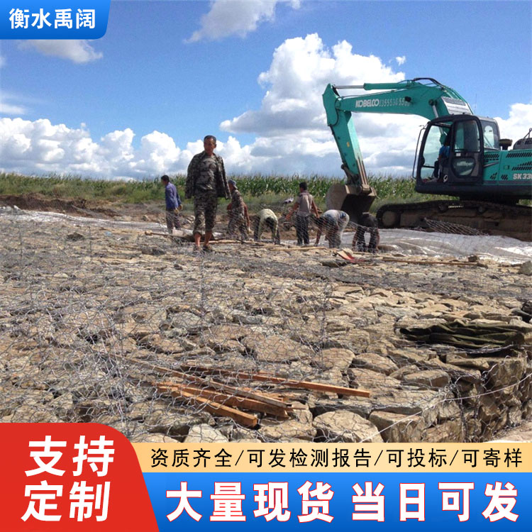 2*1*1格宾石笼网厂家现货生态石笼网墨绿色包塑格宾笼