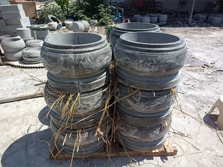 石雕柱墩 仿古柱鼓墩