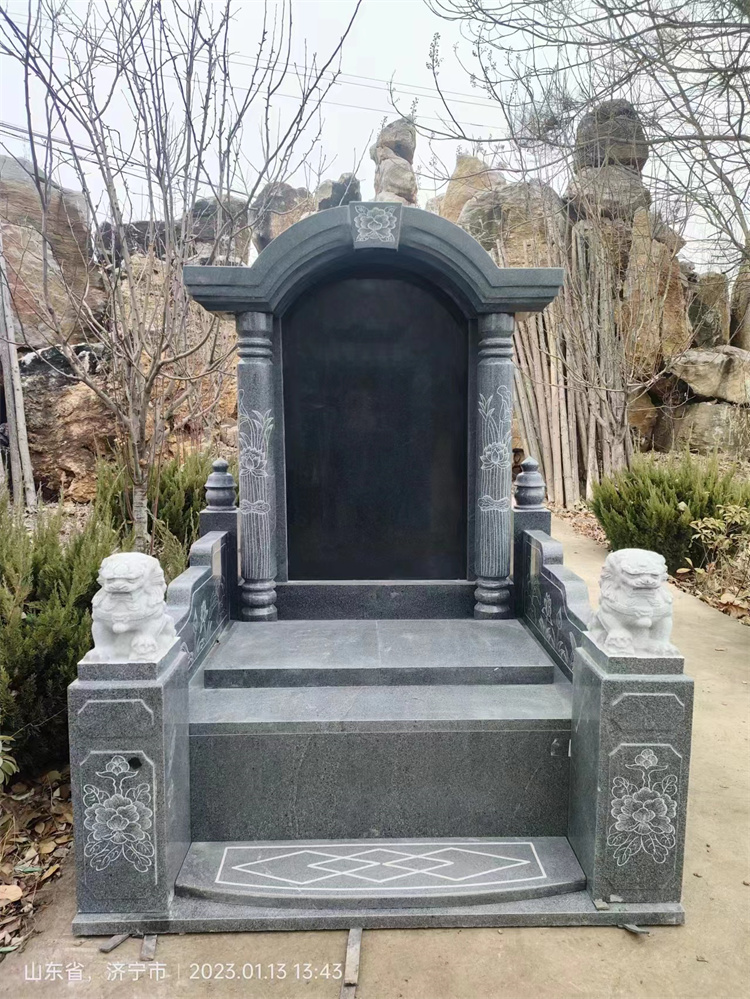 青石刻字墓碑墓群 墓地土葬传统石碑