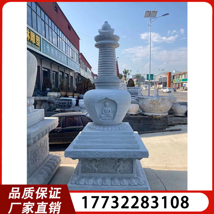 寺院户外专用 石头佛塔厂家 大量现货