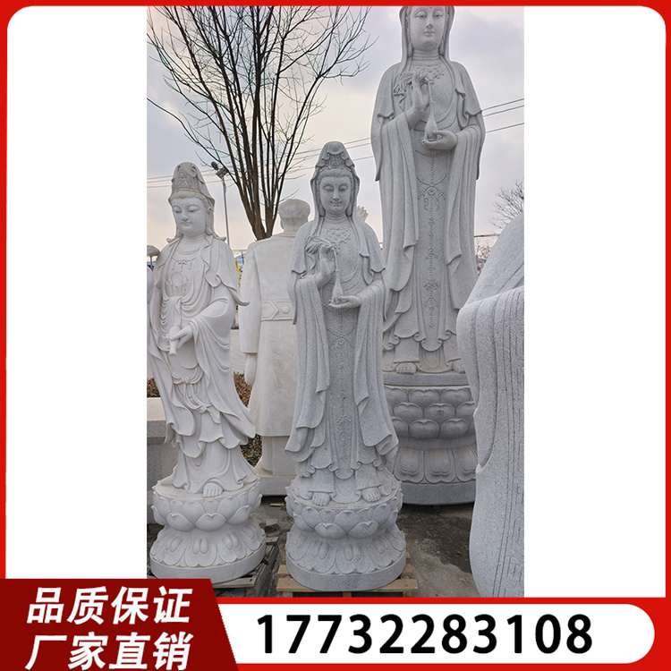 寺庙佛像雕塑 观音菩萨雕塑 专业制作