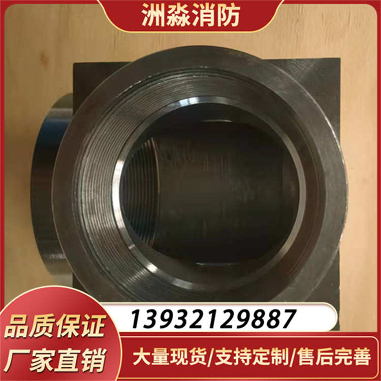 洲淼锻制螺纹 消防气体灭火系统用 内外镀锌 90度高压弯头