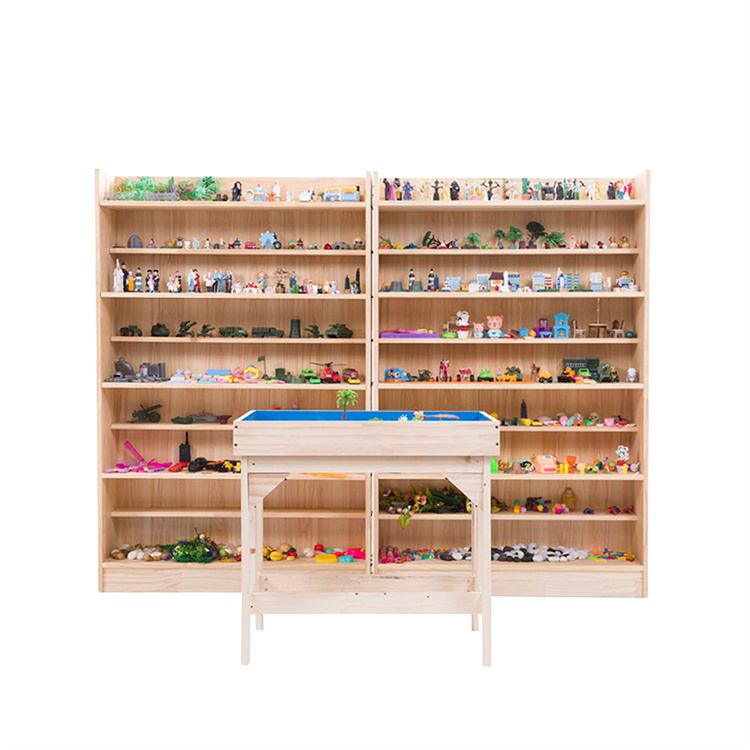 心理沙盘 心理沙具 实木沙盘陈列柜桌 心理咨询室